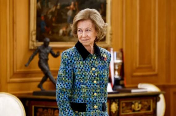 La reina Sofía tiene citas discretas una vez al mes en el palacete del centro de Madrid