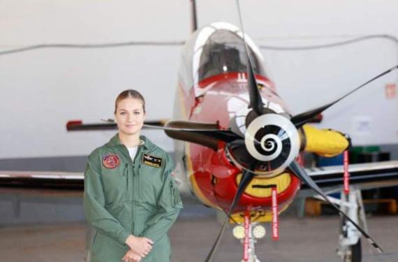 El comandante de San Javier colecciona amonestaciones a Leonor por indisciplina