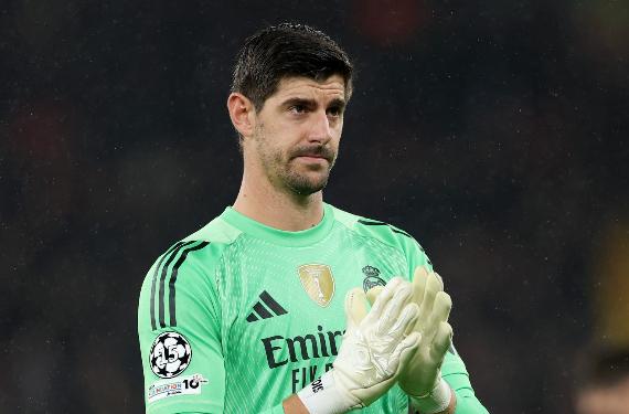 Courtois es de los que cree que el Real Madrid, por momentos, juega con diez