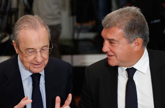 Joan Laporta sube a 80 millones, pero Florentino Pérez pagará más de 150 para llevar al mejor al Real Madrid