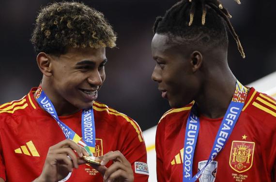 Nico Williams y Lamine Yamal están más distanciados