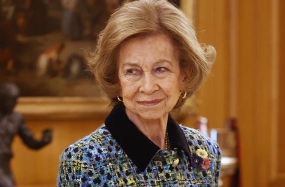 La reina Sofia ha pedido a su hijo poder juntar a sus ocho nietos en Madrid