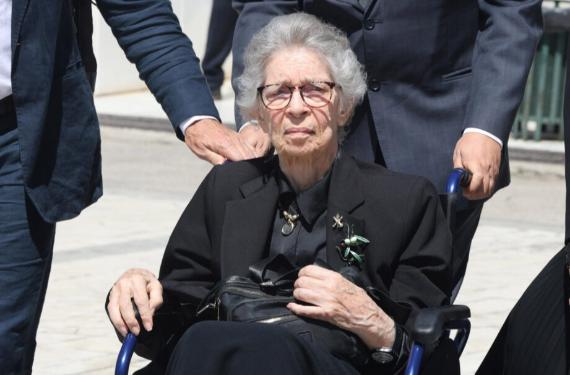 Irene de Grecia, la tía Pecu, hiela la sangre en los actos por el 50 aniversario de la monarquía