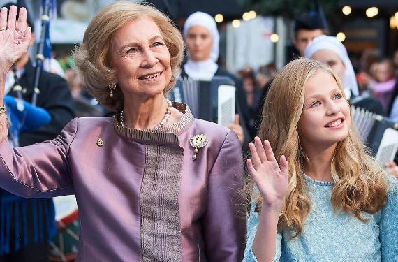 Compañeros de Leonor en San Javier cuentan la animadversión que siente por la reina Sofía