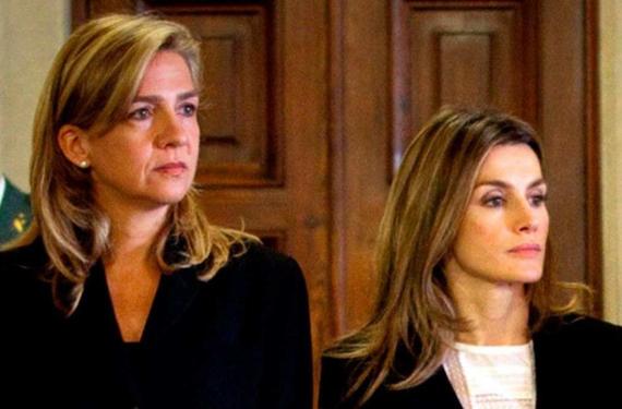 La infanta Cristina y Letizia, peor que nunca en la comida de El Pardo