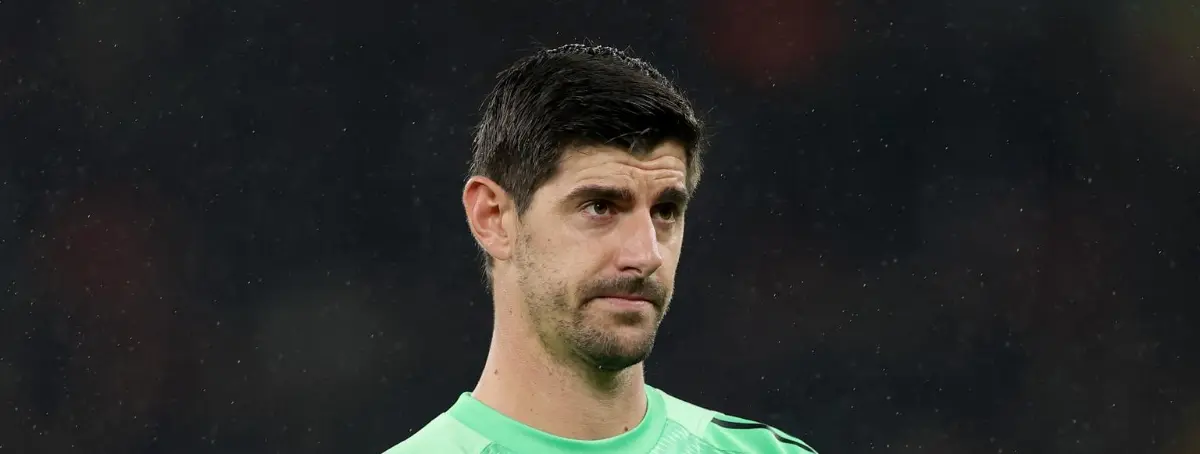 Courtois, como capitán, intenta poner paz, pero hay dos bandos enfrentados en el vestuario del Real Madrid