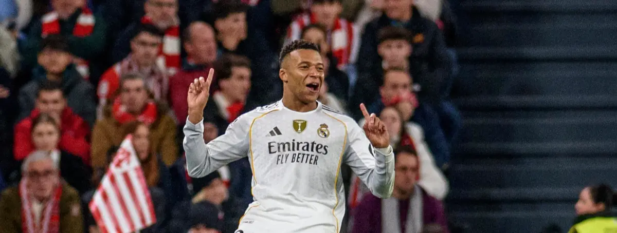 Un jugador del Real Madrid no celebró los goles de Mbappé contra el Athletic
