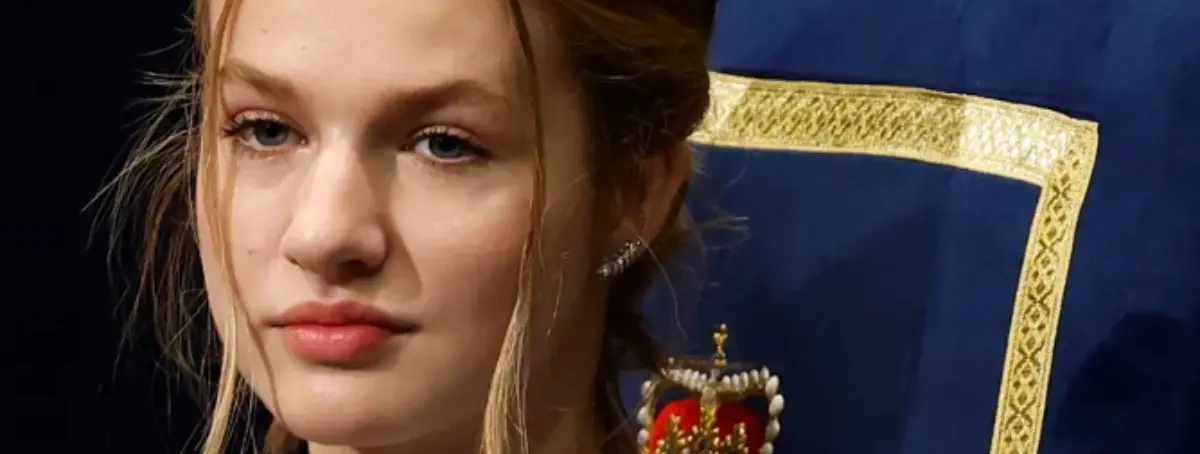 Leonor, avergonzada por el comportamiento de su abuelo