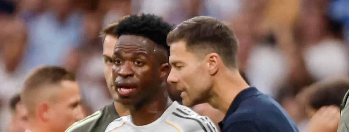 Vinicius le ha exigido a Florentino Pérez la destitución de Xabi Alonso