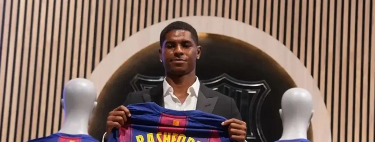 Rashford no quiere bajarse el sueldo para seguir en el Barça