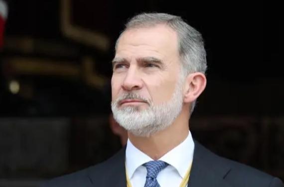 Felipe VI cogió un avión el sábado por la mañana en Torrejón de Ardoz con destino Suiza