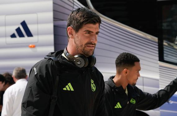 Courtos, como capitán, ha intentado poner paz, pero el vestuario del Real Madrid está enfrentado