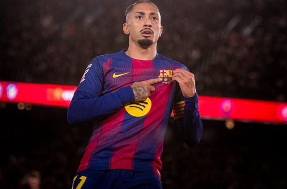 Raphinha no se vende: el Barça dice no a una oferta de 100 millones