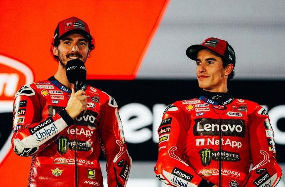 Pecco Bagnaia desvela cómo es realmente su relación con Marc Márquez dentro del box
