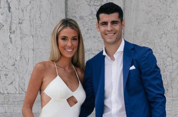 Es oficial: Álvaro Morata abandona la casa que compartía con Alice Campello
