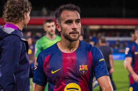 Rajada descomunal de Eric García contra el arbitraje Atlético-Barça
