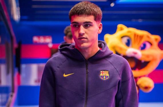 El gesto de Pau Cubarsí tras la derrota ante el Atlético: fue el único que dio la cara