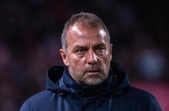 La bronca monumental de Hansi Flick con los jugadores tras la derrota contra el Atlético