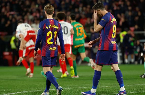 El Barça pierde el liderato tras un partido lleno de polémica ante el Girona