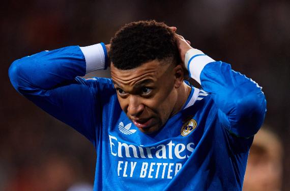 Alarma total en el Real Madrid: Mbappé, KO