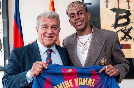 Laporta revela la millonaria oferta que el Barça rechazó por Lamine Yamal: “Dijimos que no”