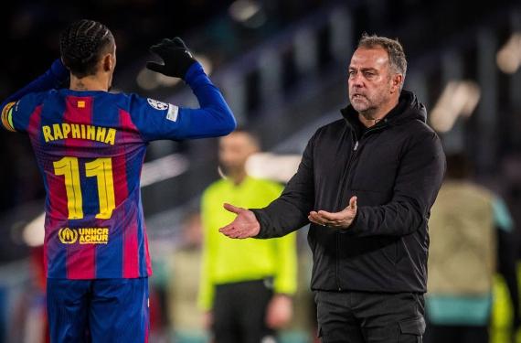 El dilema de Hansi Flick: ¿quién debe sustituir a Raphinha en el Barça?