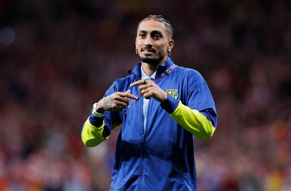 El brutal enfado de Raphinha tras la eliminación del Barça en Champions