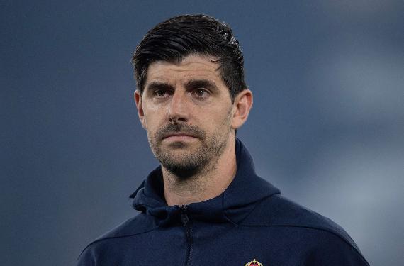Thibaut Courtois le avisa que el Real Madrid ya le ha puesto precio a su salida