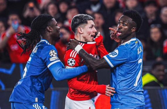 Sanción de la UEFA Gianluca Prestianni: 6 partidos por insultos homófobos a Vinícius