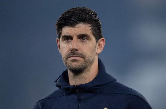 Courtois como capitán ya lo sabe: no jugará mas con el Real Madrid