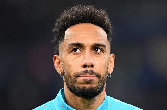 Caos total en el Olympique de Marsella: Aubameyang acaba apartado tras un incidente surrealista