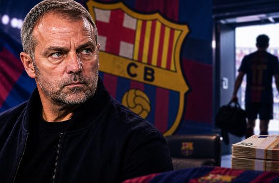 Hansi Flick abre la puerta a una salida inesperada: 40 millones y se marcha del Barça