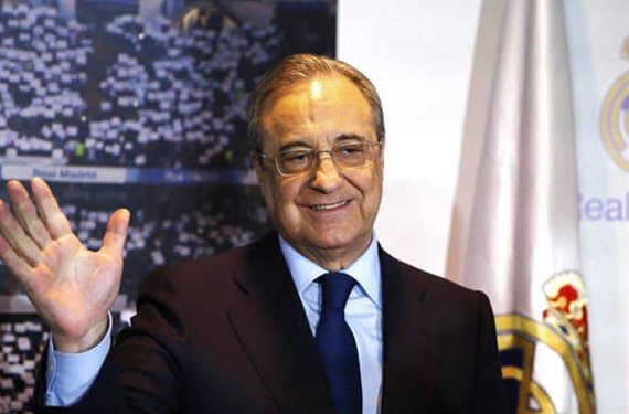 Florentino Pérez ¡Se lo asegura! 30 kilos y se viene al Real Madrid