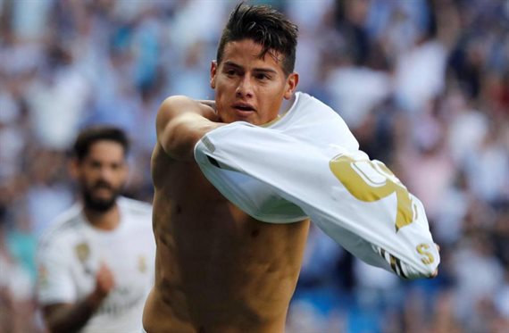James Rodríguez se va de la lengua: el lío más feo en el Madrid de Zidane