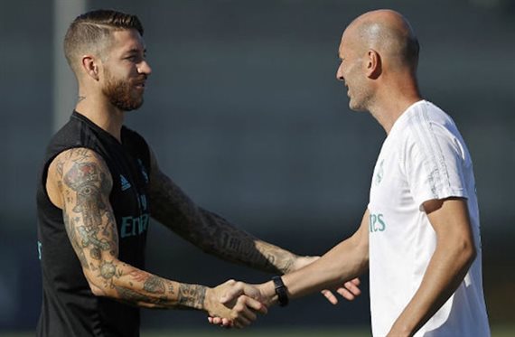 Zidane lo deja claro: “Si viene alguien por Ramos, solo le quiero a él”