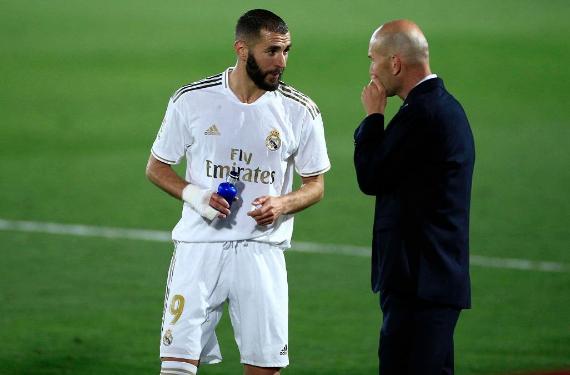 Zidane no se lo cree: el tapado para ser el reserva de Karim Benzema